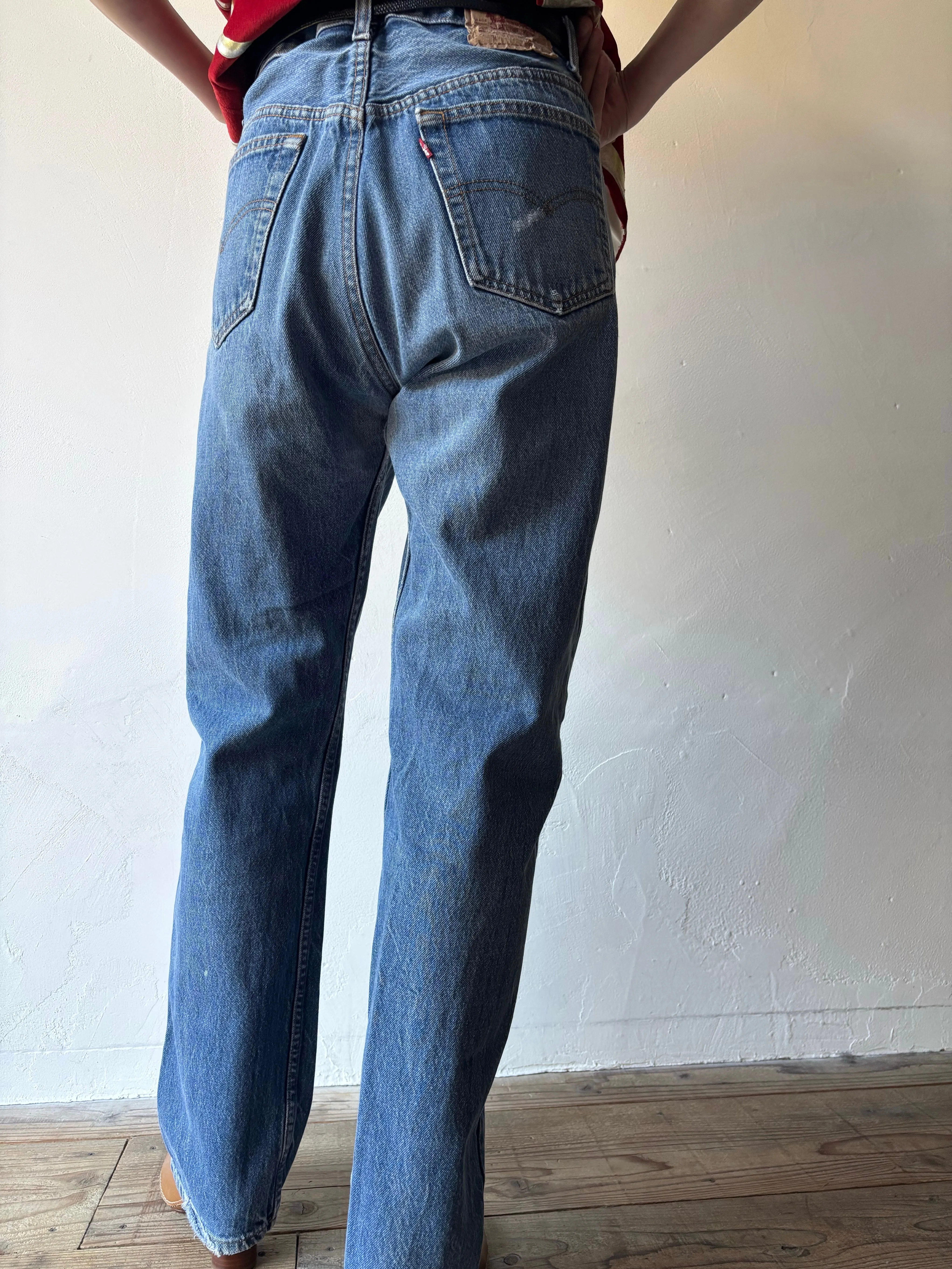 Vintage Levi's 501 denim pants. U.S.A.  w34 L30