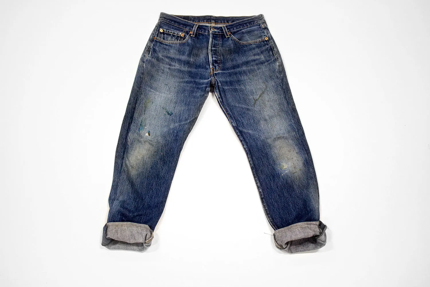 Vintage Levi's Denim Embroidery Jeans Pant