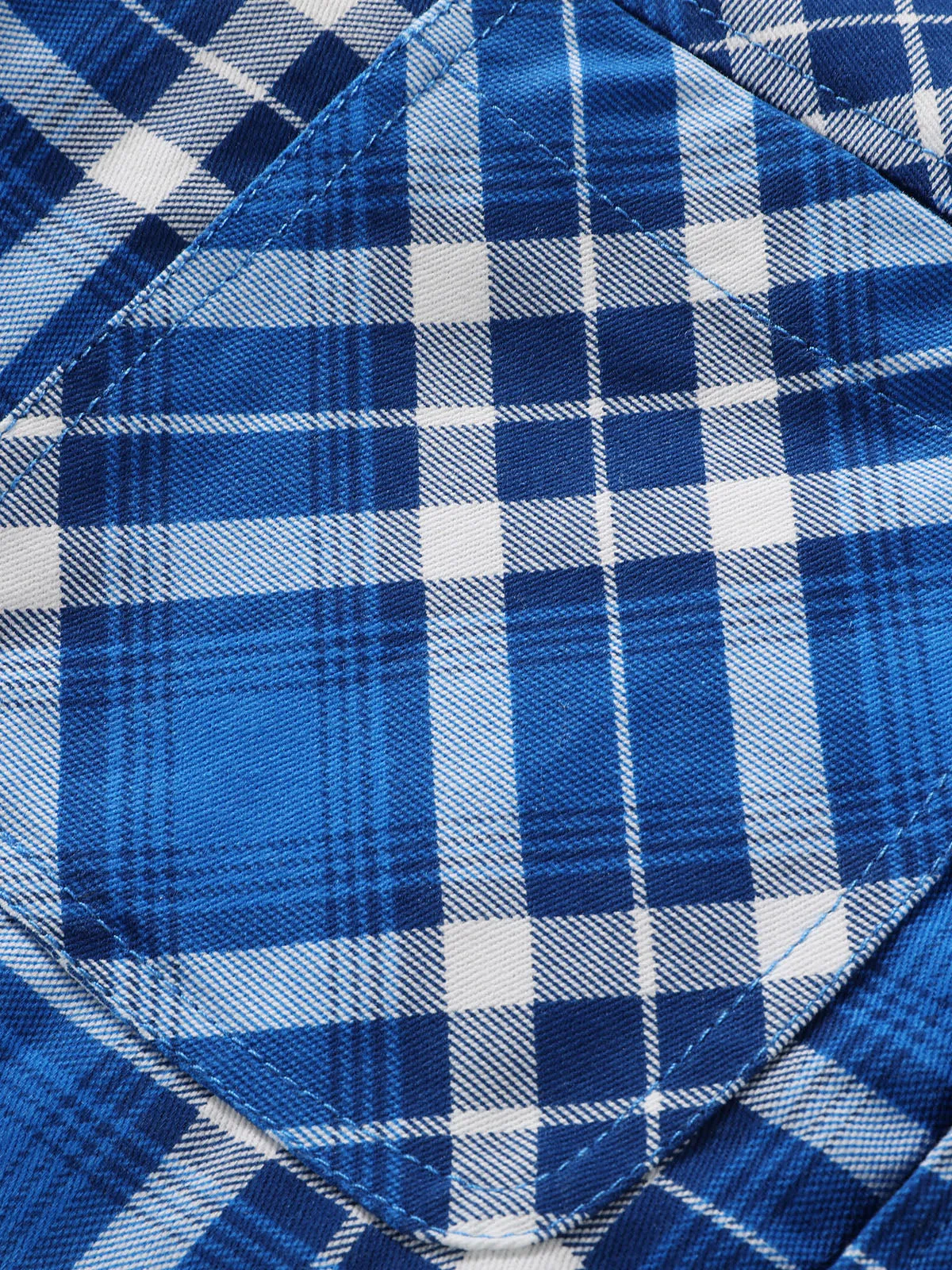 Vintage Plaid Cotton Hooded Flannel Lined Jacket