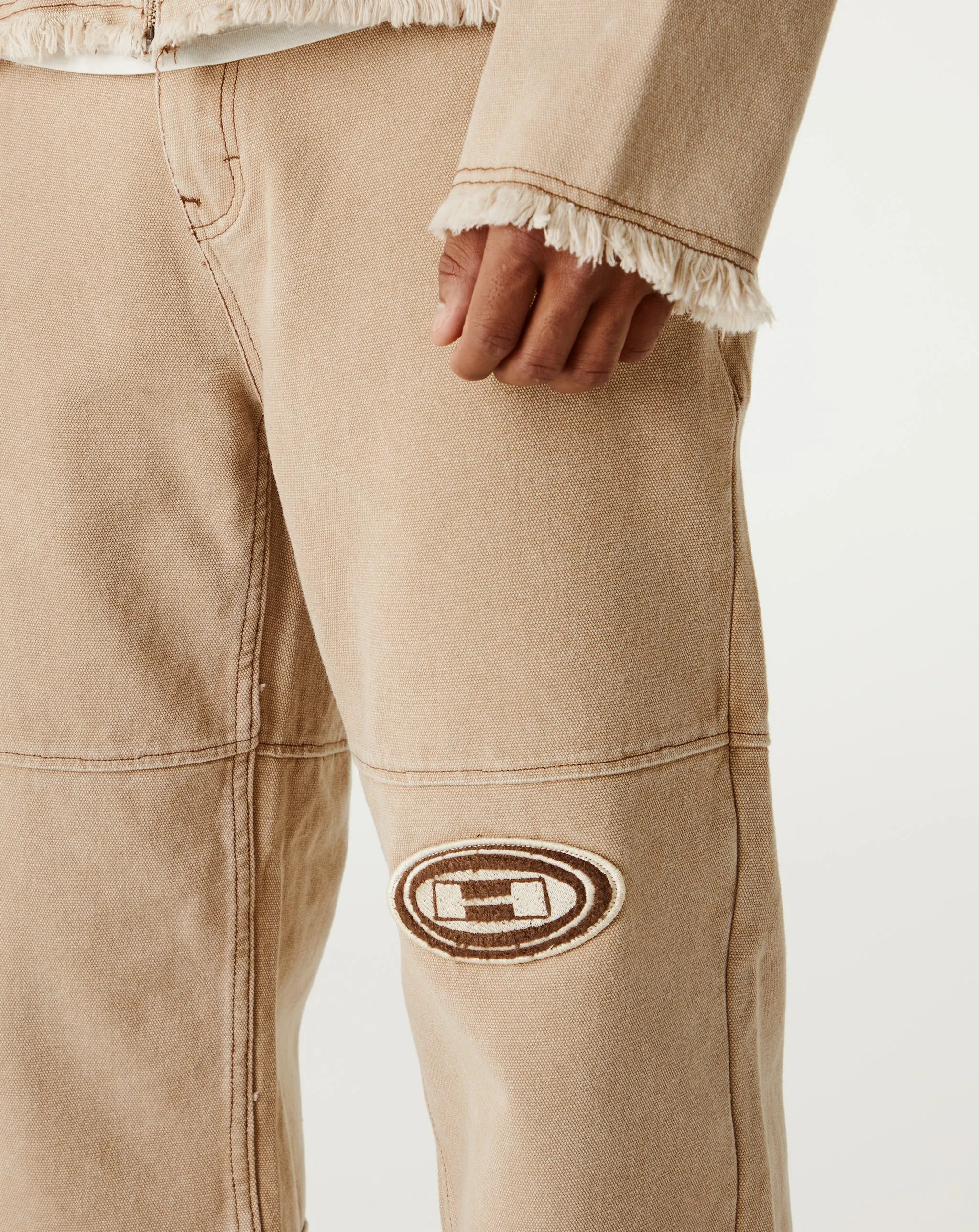 Washed Canvas Pants