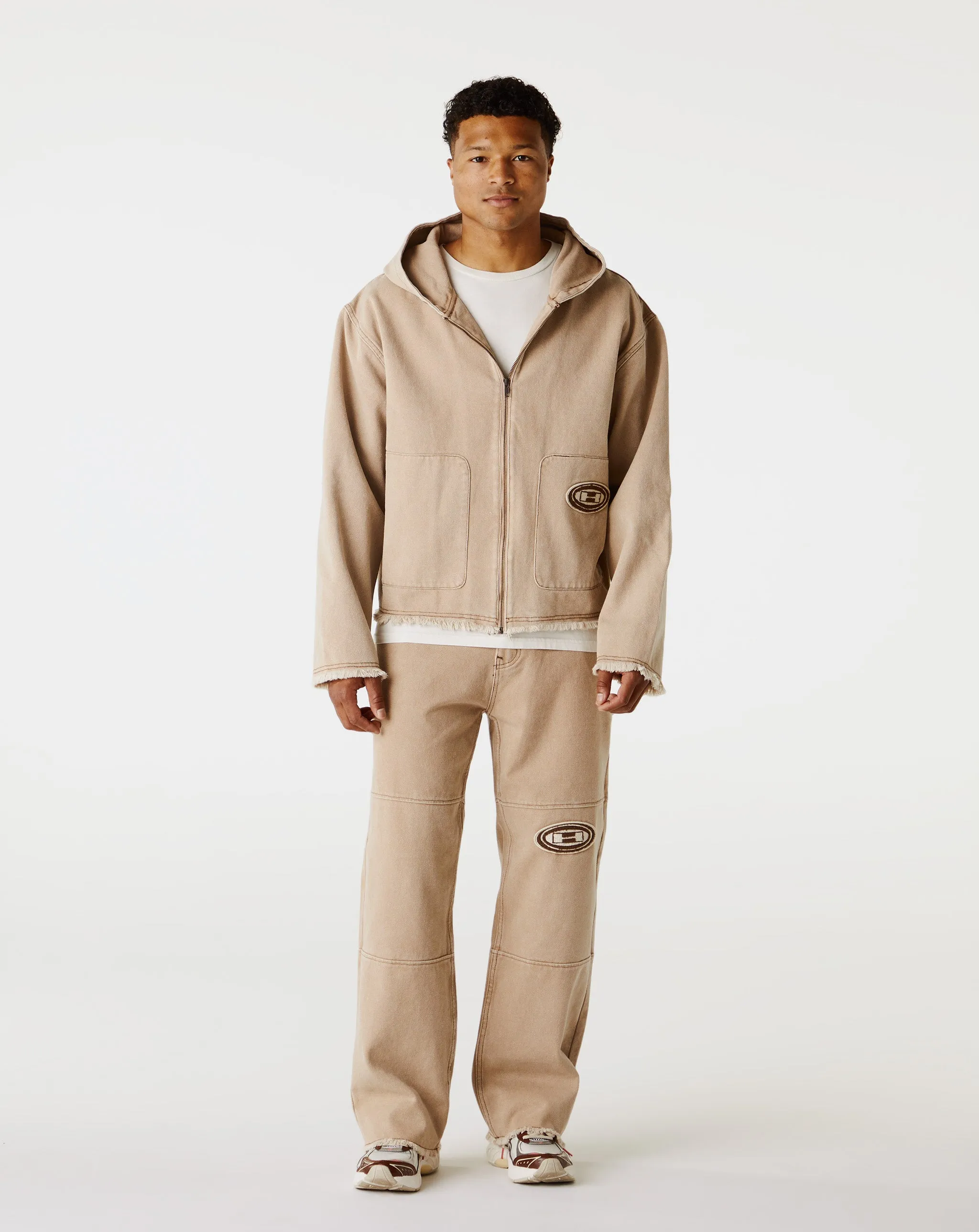 Washed Canvas Pants
