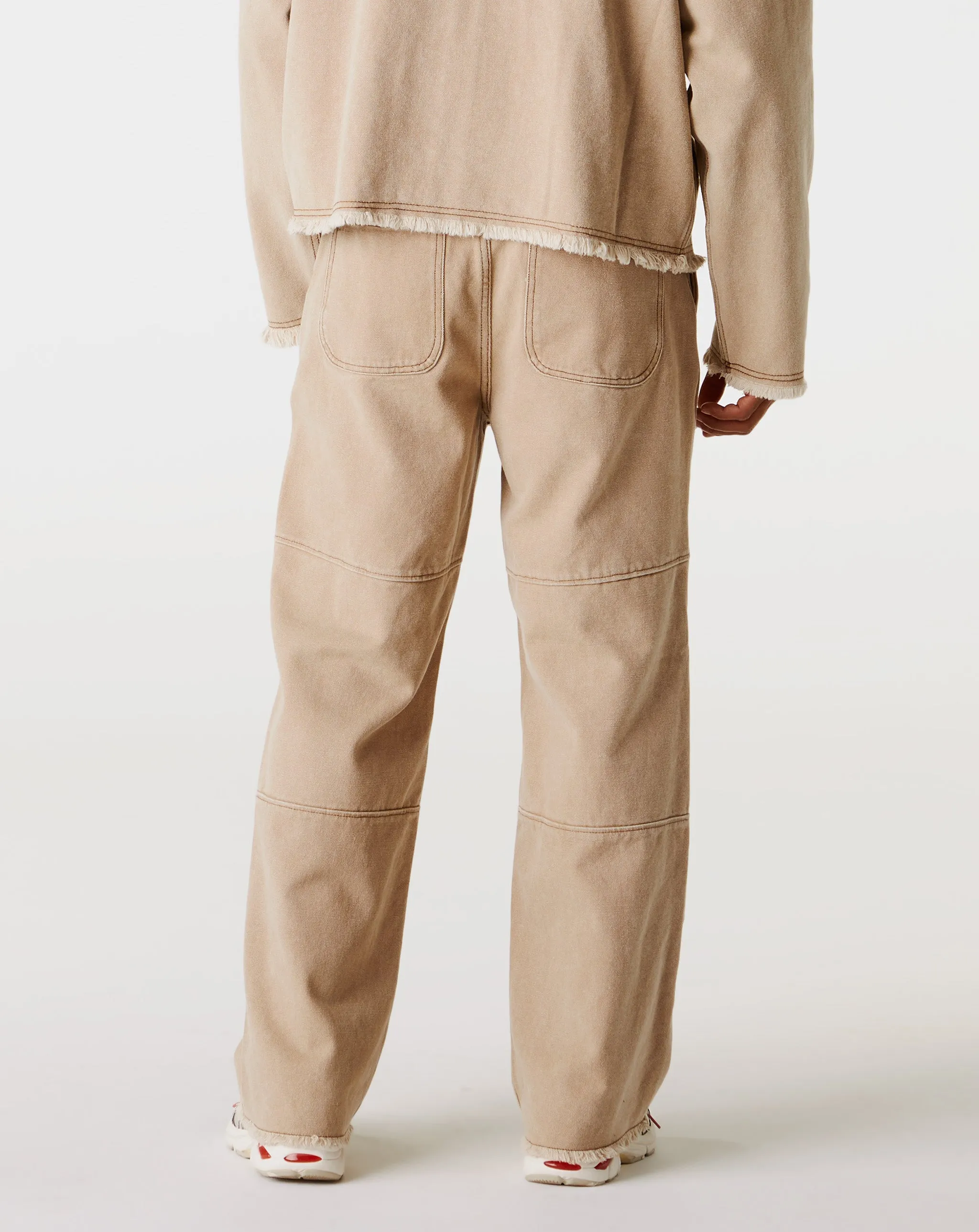 Washed Canvas Pants