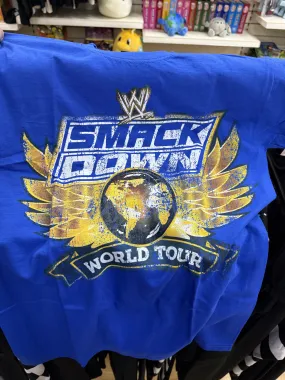 WWE SmackDown World Tour 2010 New Vintage T-Shirt